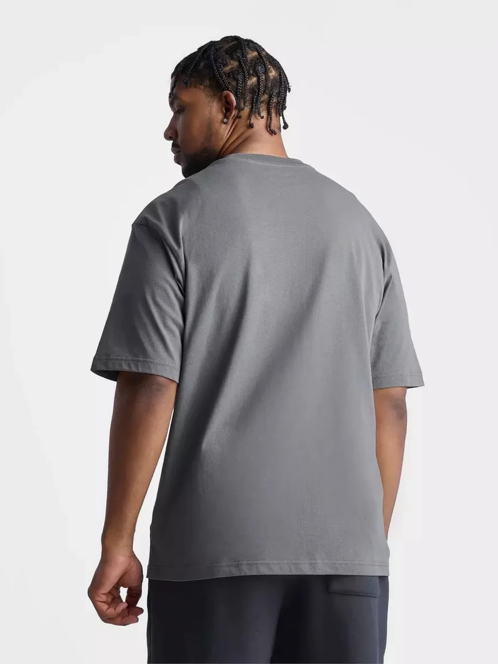 Jordan Men's Gray Short-Sleeve Crew Tee